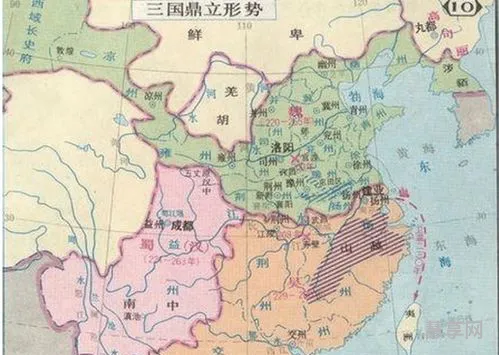 东汉末年分三国(历史朝代顺序表)