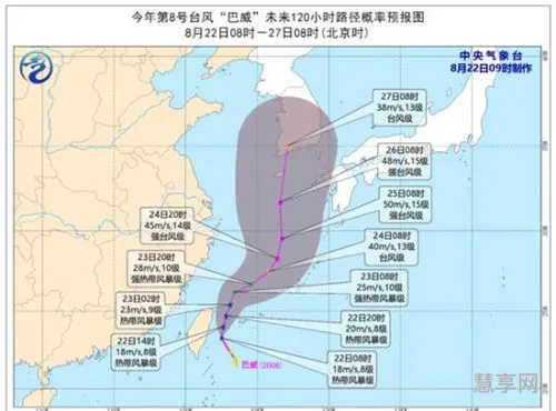 台风巴威路径(8号台风有多大威力)
