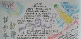 新学期手抄报内容简短(四年级新学期手抄报简单好看)
