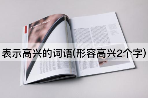 表示高兴的词语(形容高兴2个字)