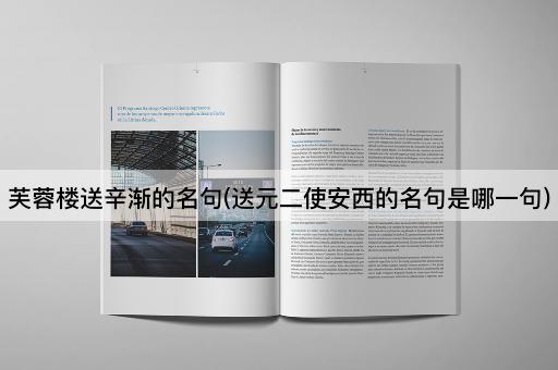 芙蓉楼送辛渐的名句(送元二使安西的名句是哪一句)
