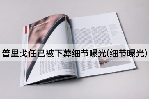普里戈任已被下葬细节曝光(细节曝光)