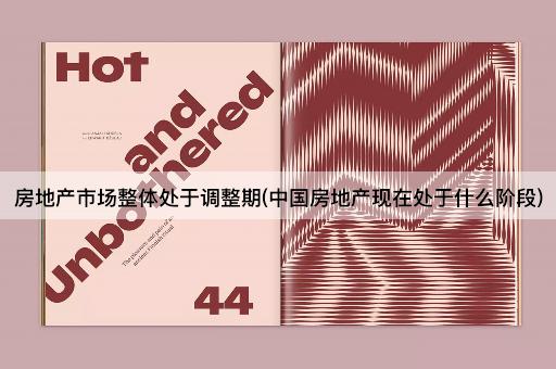房地产市场整体处于调整期(中国房地产现在处于什么阶段)