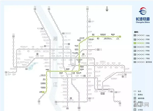 长沙地铁收费标准(长沙地铁价钱一览表)