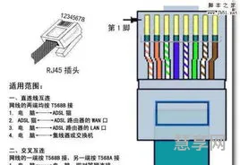 网线的排列顺序(标准网线八线颜色排列)