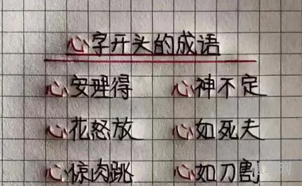 带目字的成语(目字成语大集合)