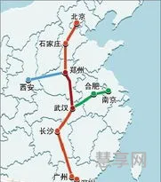 京广高速铁路(京广二线最终确定路线图)