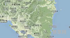 尼加拉瓜地图(尼加拉瓜国土面积和人口)