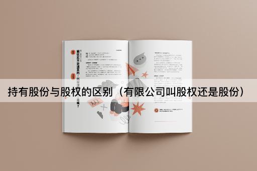 持有股份与股权的区别（有限公司叫股权还是股份）