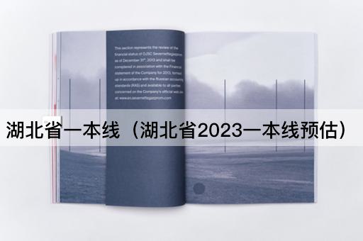 湖北省一本线（湖北省2023一本线预估）