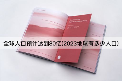 全球人口预计达到80亿(2023地球有多少人口)