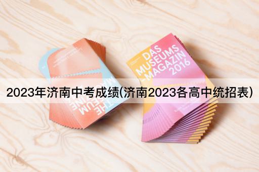 2023年济南中考成绩(济南2023各高中统招表)