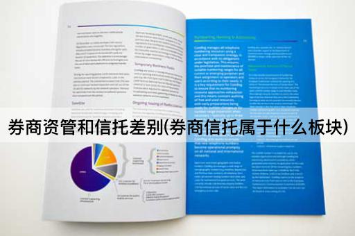 券商资管和信托差别(券商信托属于什么板块)