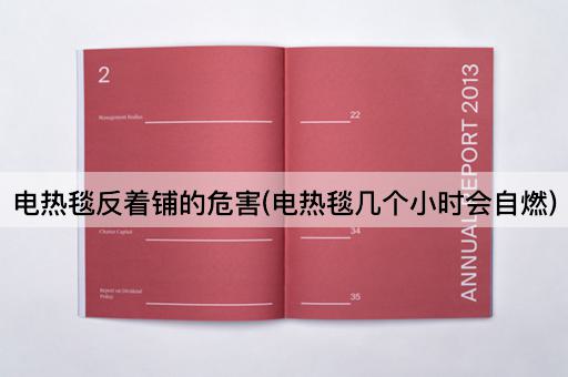 电热毯反着铺的危害(电热毯几个小时会自燃)