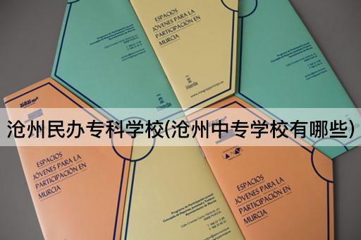 沧州民办专科学校(沧州中专学校有哪些)