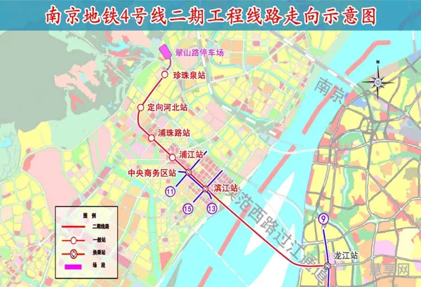 南京地铁4号线二期完工时间(南京四号线过江竣工时间表)