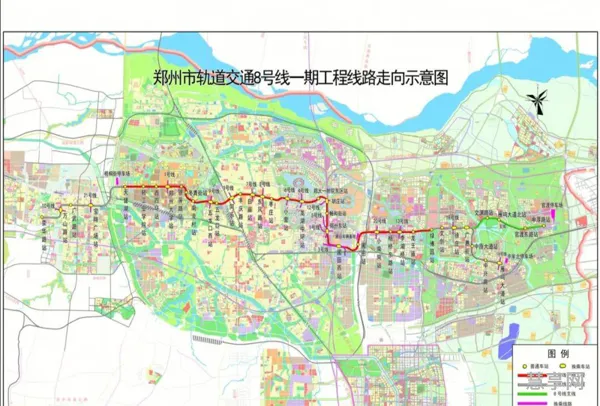 郑州地铁8号线详细站点(郑州地铁8号线最新官方消息)