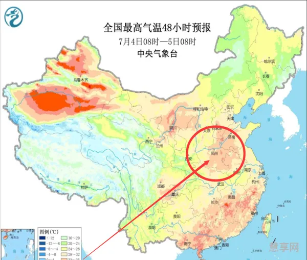 河南温度什么时候下降(河南2023今年12月温度)