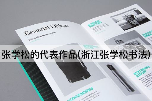 张学松的代表作品(浙江张学松书法)